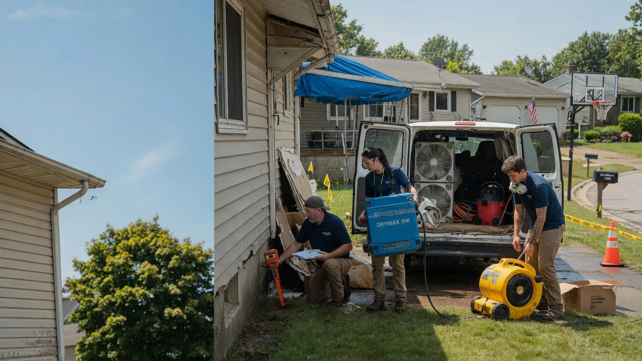 Ceiling Leak Cleanup in Newell, WV near me